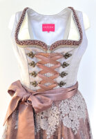 KRÜGER Dirndl Lilia Mini Lila-Altrosa 49965 mit...