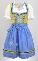 KRÜGER Dirndl Fresh Breeze Mini Grün-Blau 49445...