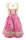 KRÜGER Dirndl Caramel Knielang Beige-Linde-Rosa 40506 mit Bluse Mietdauer 4 Tage