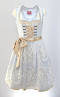 KRÜGER Dirndl Elana Mini Hellblau 414865 mit Bluse Gr. 36 Mietdauer 4 Tage