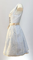 KRÜGER Dirndl Elana Mini Hellblau 414865 mit Bluse Gr. 36 Mietdauer 4 Tage