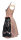 KRÜGER Dirndl Luna Mini Kupfer-Schwarz 602451 mit Bluse Mietdauer 4 Tage