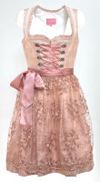 KRÜGER Dirndl Kailia Mini Rosa 417565 mit Bluse Gr. 42 Mietdauer 4 Tage