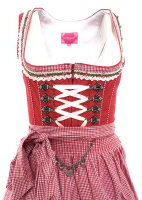 KRÜGER Dirndl Miss Red Mini Rot 41435 mit Bluse Gr....