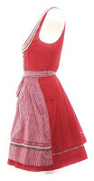 KRÜGER Dirndl Miss Red Mini Rot 41435 mit Bluse Gr. 38 Mietdauer 4 Tage