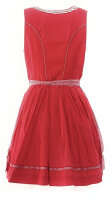 KRÜGER Dirndl Miss Red Mini Rot 41435 mit Bluse Gr. 38 Mietdauer 4 Tage