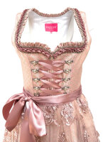 KRÜGER Dirndl Joelle Mini Altrosa-Grün 410462...