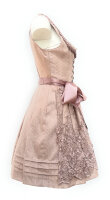 KRÜGER Dirndl Joelle Mini Altrosa-Grün 410462 mit Bluse Gr. 36 Mietdauer 4 Tage