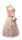 KRÜGER Dirndl Joelle Mini Altrosa-Grün 410462 mit Bluse Gr. 36 Mietdauer 4 Tage