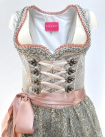 KRÜGER Dirndl Marika Mini Mint-Rosa 405451 mit Bluse...