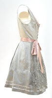 KRÜGER Dirndl Marika Mini Mint-Rosa 405451 mit Bluse Gr. 38 Mietdauer 4 Tage