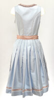 KRÜGER Dirndl Jette Knielang Hellblau-Rosa 49916 mit Bluse Gr. 36 Mietdauer 4 Tage