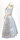 KRÜGER Dirndl Jette Knielang Hellblau-Rosa 49916 mit Bluse Gr. 36 Mietdauer 4 Tage