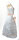 KRÜGER Dirndl Jette Knielang Hellblau-Rosa 49916 mit Bluse Gr. 36 Mietdauer 4 Tage