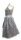 KRÜGER Dirndl Joslin Mini Hellgrau 412265 mit Bluse Gr. 38 Mietdauer 4 Tage