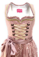 KRÜGER Dirndl Springflower Mini Rosa-Gold 45875 mit...