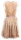 KRÜGER Dirndl Rosie Mini Gold-Rosa 44555 mit Bluse Mietdauer 4 Tage**