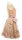 KRÜGER Dirndl Rosie Mini Gold-Rosa 44555 mit Bluse Mietdauer 4 Tage**