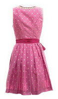KRÜGER Dirndl Jana Mini Pink-Gold 40485 mit Bluse Gr. 38 Mietdauer 4 Tage**