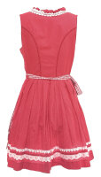 KRÜGER Dirndl Miracle Mini Rot-Weiß 40465 mit Bluse Gr. 38 Mietdauer 4 Tage**