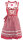 KRÜGER Dirndl Miracle Mini Rot-Weiß 40465 mit Bluse Gr. 38 Mietdauer 4 Tage**