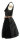 KRÜGER Dirndl Taina Mini Schwarz-Gold 406251 mit Bluse Mietdauer 4 Tage**
