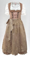 KRÜGER Dirndl Blush Lang Hellbraun-Dunkelrosa 16807...