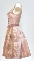 KRÜGER Dirndl Rosie Mini Rosa-Creme 44555 mit Bluse Gr. 34 Mietdauer 4 Tage**