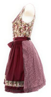 KRÜGER Dirndl Merdefleur Mini Rot 45905 mit Bluse Gr. 36 Mietdauer 4 Tage**