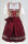 KRÜGER Dirndl Merdefleur Mini Rot 45905 mit Bluse Gr. 36 Mietdauer 4 Tage**