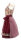 KRÜGER Dirndl Merdefleur Mini Rot 45905 mit Bluse Gr. 36 Mietdauer 4 Tage**