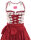 KRÜGER Dirndl Silvana Mini Rot-Weiß 46315 mit Bluse Gr. 34 Mietdauer 4 Tage**