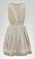 KRÜGER Dirndl Charlene Mini Creme-Gold 414762 mit Bluse Gr. 42 Mietdauer 4 Tage**