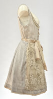 KRÜGER Dirndl Charlene Mini Creme-Gold 414762 mit Bluse Gr. 42 Mietdauer 4 Tage**