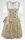 KRÜGER Dirndl Charlene Mini Creme-Gold 414762 mit Bluse Gr. 42 Mietdauer 4 Tage**