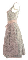 KRÜGER Dirndl Roxana Knielang Linde-Rosa 414365 mit Bluse Gr. 34 Mietdauer 4 Tage**