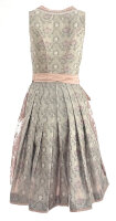KRÜGER Dirndl Roxana Knielang Linde-Rosa 414365 mit Bluse Gr. 34 Mietdauer 4 Tage**