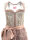 KRÜGER Dirndl Roxana Knielang Linde-Rosa 414365 mit Bluse Mietdauer 4 Tage**