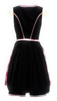 Spieth & Wensky Dirndl Mulda Knielang Schwarz-Pink mit Bluse Gr. 40 Mietdauer 4 Tage**