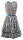 Spieth & Wensky Dirndl Radau Knielang Schwarz-Aqua-Pink mit Bluse Gr. 38 Mietdauer 4 Tage**