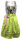 Spieth & Wensky Dirndl Radau Knielang Schwarz-Linde-Pink mit Bluse Gr. 38 Mietdauer 4 Tage**