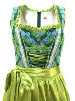 Spieth & Wensky Dirndl Regula Knielang Grün-Sky...