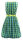 Spieth & Wensky Dirndl Regula Knielang Grün-Sky mit Bluse Mietdauer 4 Tage**
