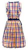 Spieth & Wensky Dirndl Regula Knielang Weiß-Bunt-Blau mit Bluse Gr. 42 Mietdauer 4 Tage**