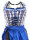 Spieth & Wensky Dirndl Reindl Knielang Royal-Braun mit Bluse Gr. 38 Mietdauer 4 Tage**