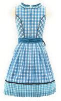 Spieth & Wensky Dirndl Reindl Knielang Aqua-Braun mit Bluse Gr. 36 Mietdauer 4 Tage**