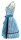 Spieth & Wensky Dirndl Reindl Knielang Aqua-Braun mit Bluse Gr. 36 Mietdauer 4 Tage**