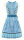 Spieth & Wensky Dirndl Reindl Knielang Aqua-Braun mit Bluse Gr. 36 Mietdauer 4 Tage**