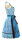 Spieth & Wensky Dirndl Reindl Knielang Aqua-Braun mit Bluse Gr. 36 Mietdauer 4 Tage**