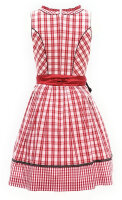 Spieth & Wensky Dirndl Reindl Knielang Rot-Braun mit Bluse Mietdauer 4 Tage**